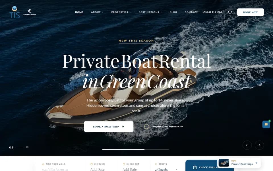 Terra Invest Solutions website homepage